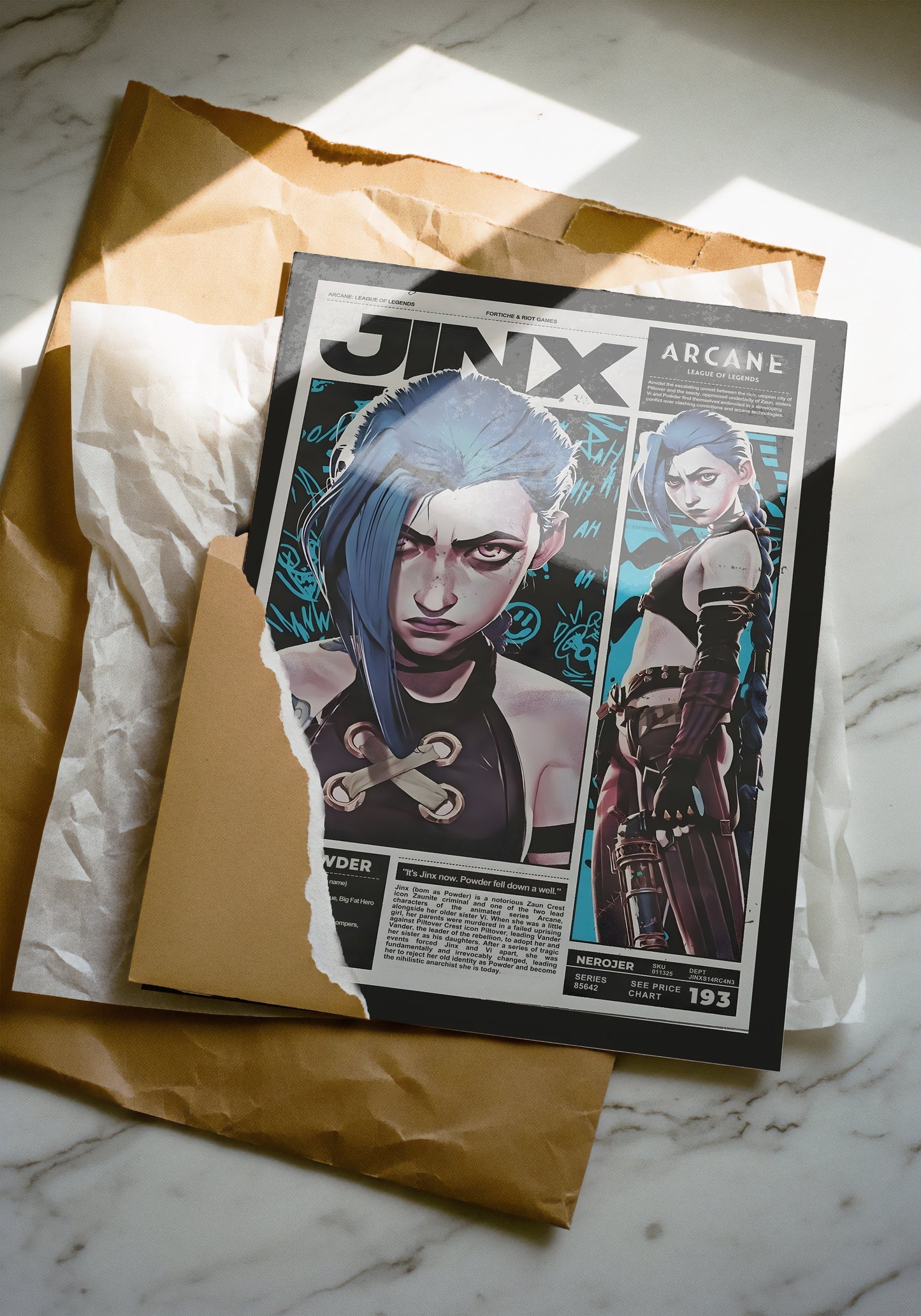 Arcane Jinx - Poster League Of Legends