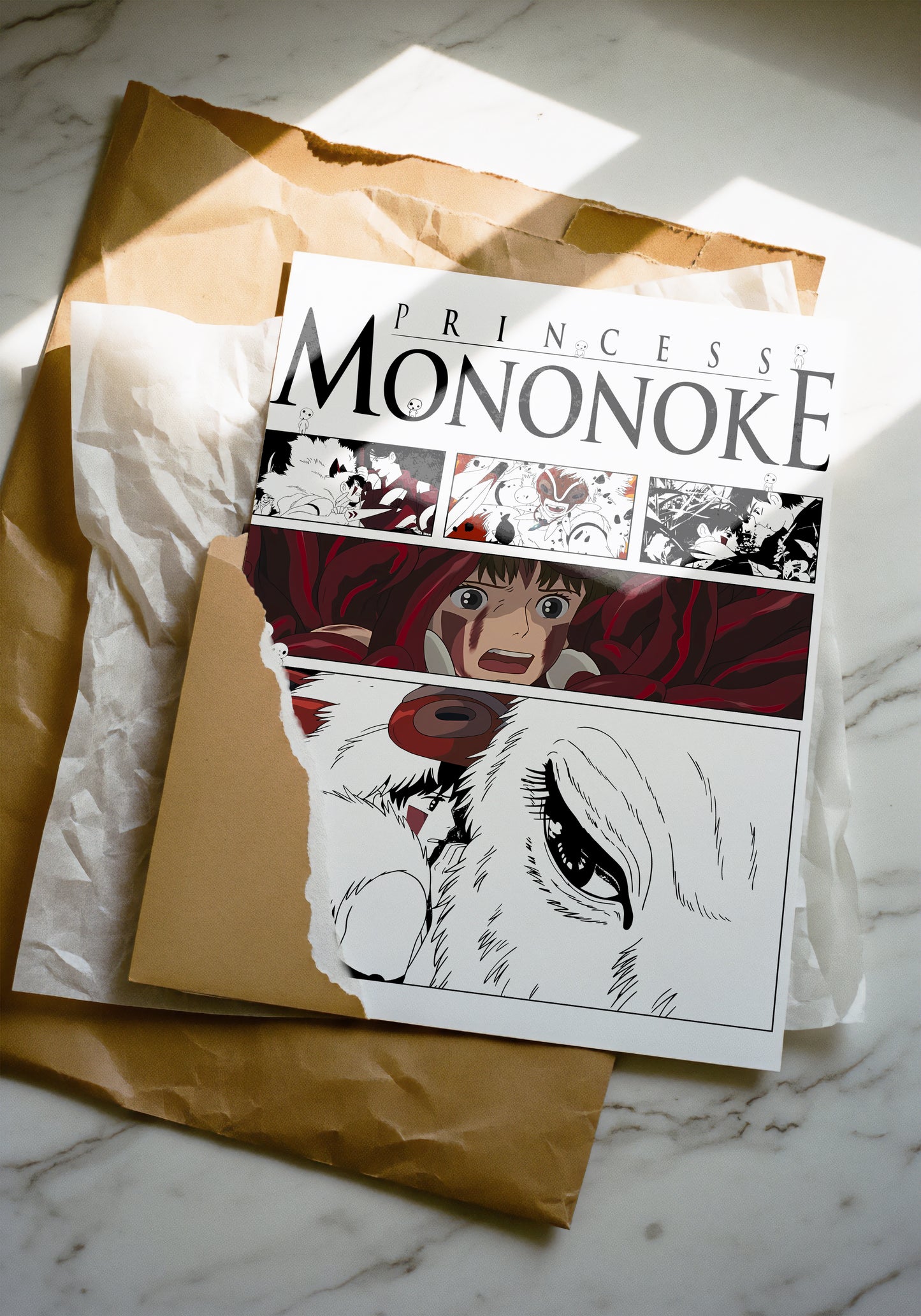 Princess Mononoke - Poster Studio Ghibli