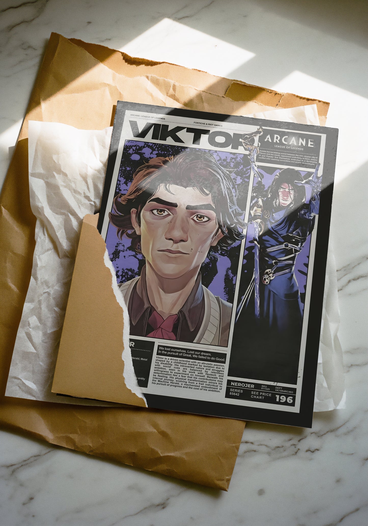 Arcane Victor - Poster League Of Legends