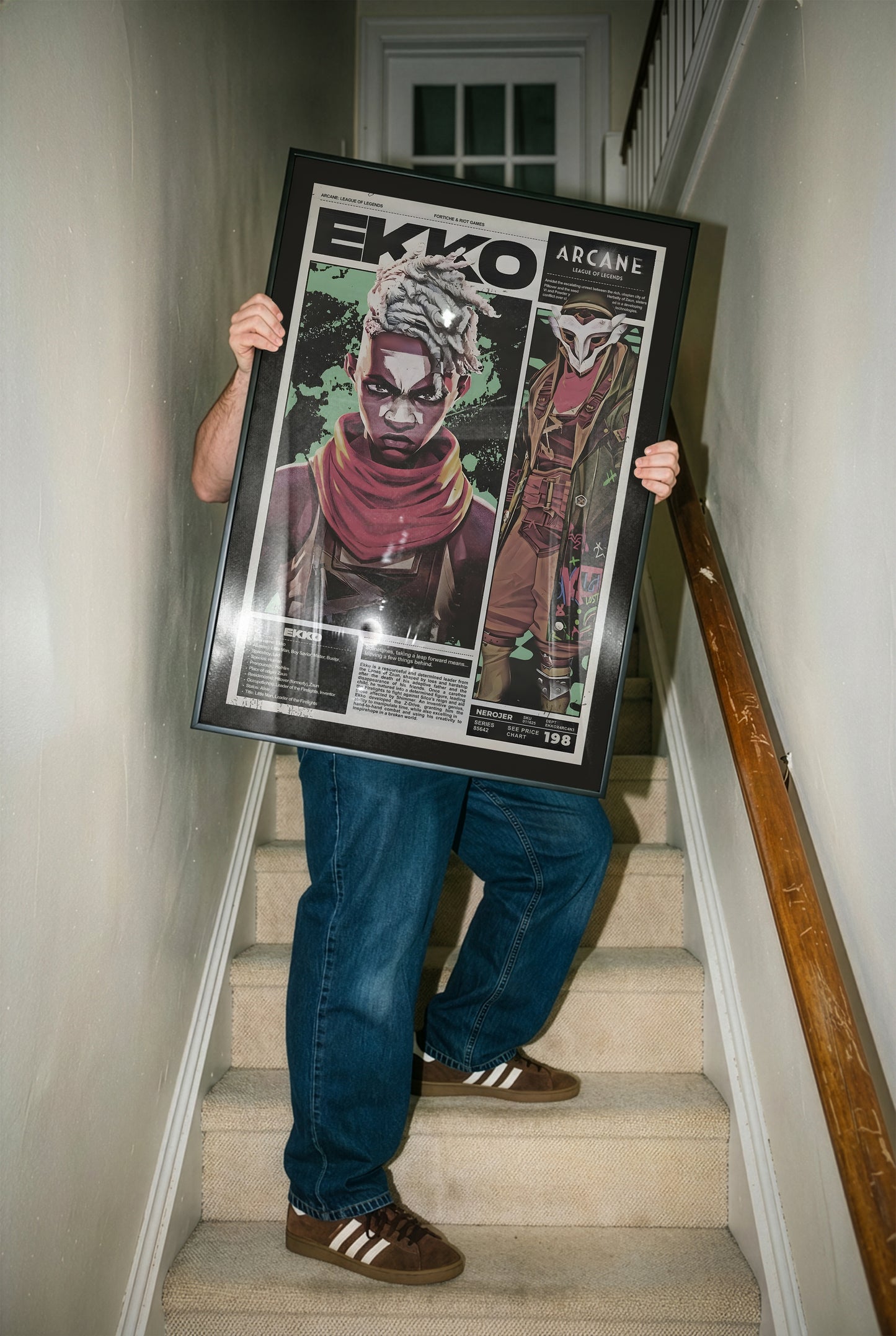 Arcane Ekko - Poster League Of Legends 