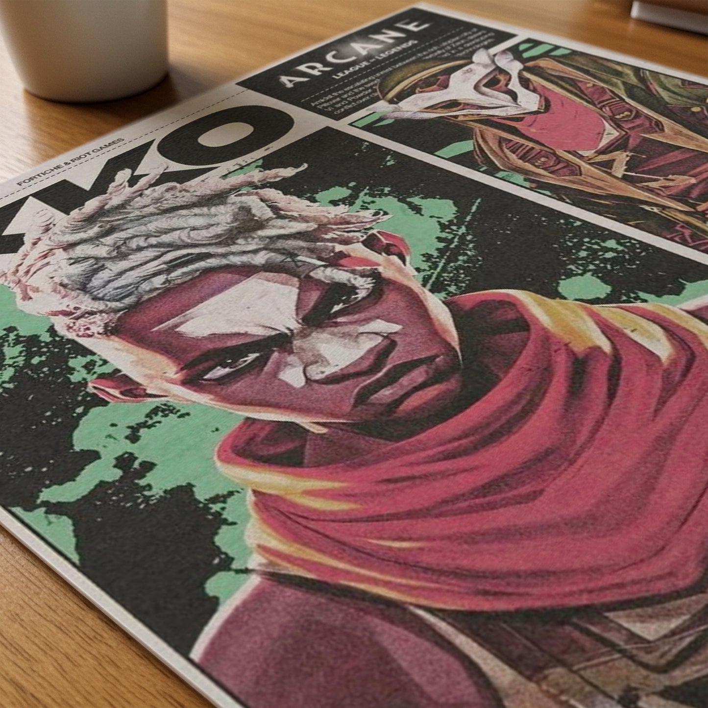 Arcane Ekko - Poster League Of Legends 