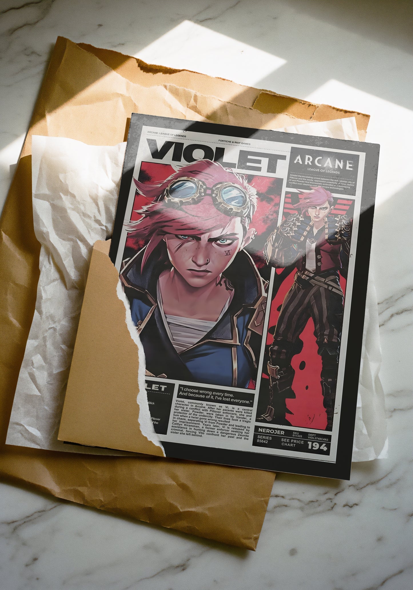 Arcane Vi - Poster League Of Legends